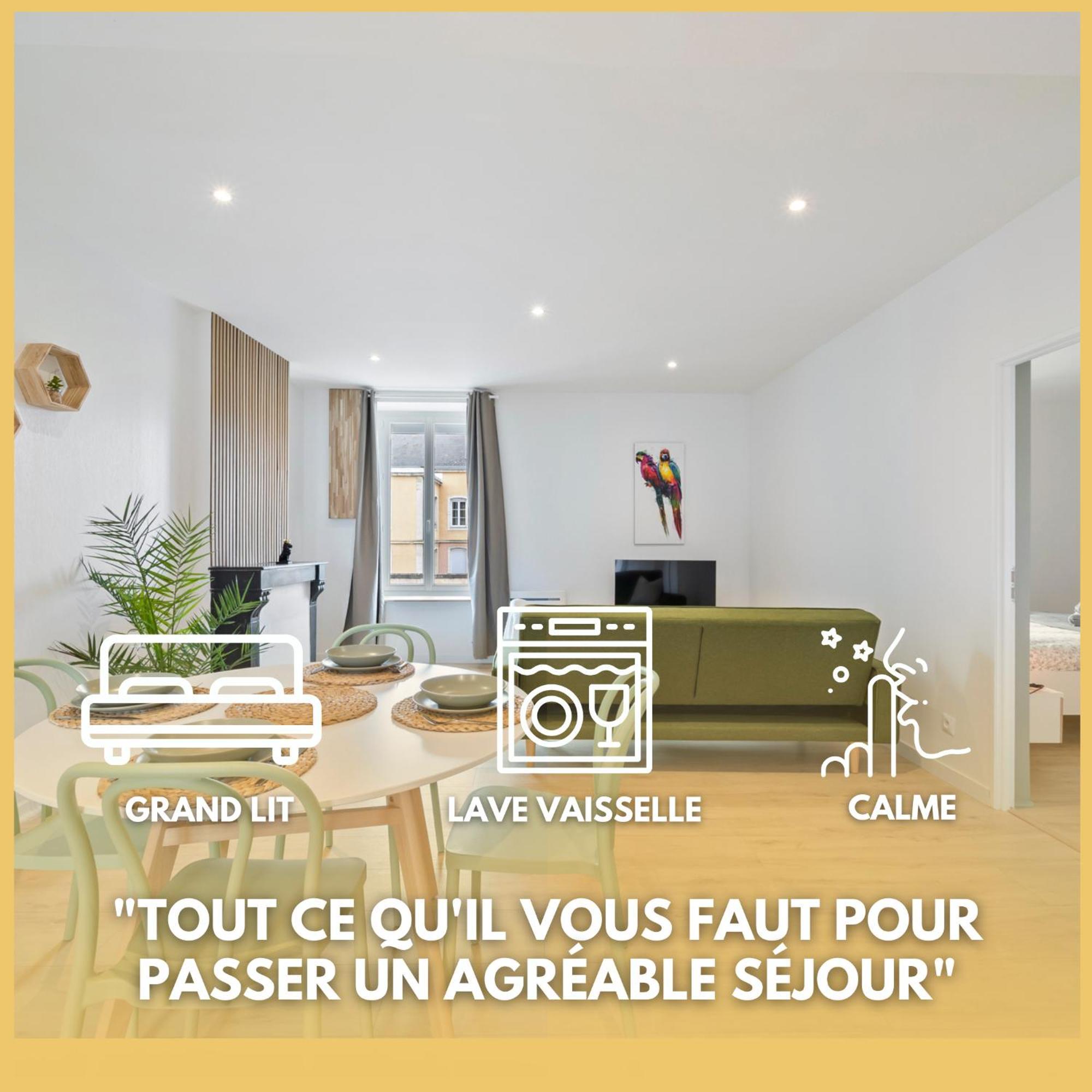 Lion King Appart 65 M2 Tout Inclus Chalon sur Saone Esterno foto
